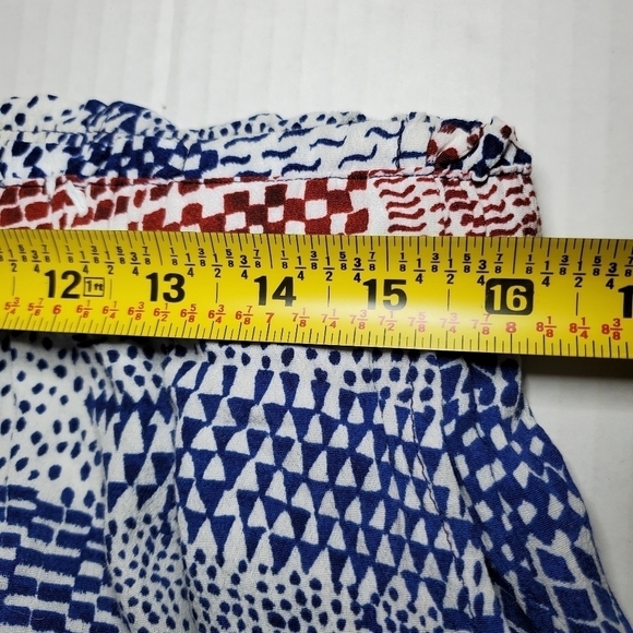 HEI HEI M Printed Nouveau Harem Jogger Pants Drop Crotch Cargo - Picture 11 of 12